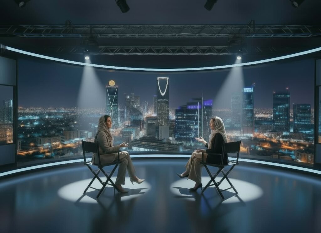 جلسة حوارية ضمن فعاليات سعودي سكيل أب